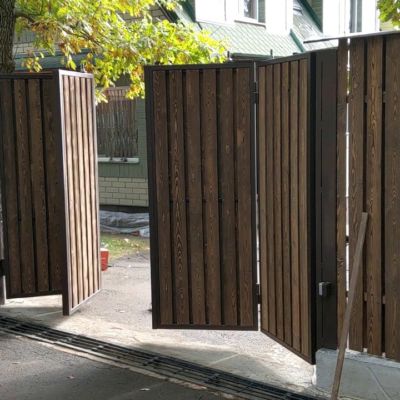 Купите и Закажите Ворота Гармошка: Лучшая Цена от 47330 руб, Установка под Ключ и Доставка в Новодвинске и по Области