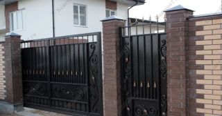 Купить распашные ворота кованные Новодвинск, цена от 4822 руб.